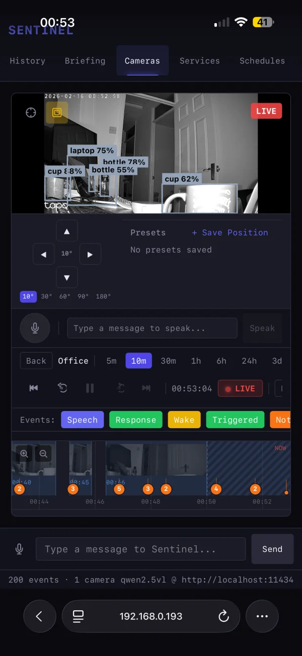 Sentinel mobile